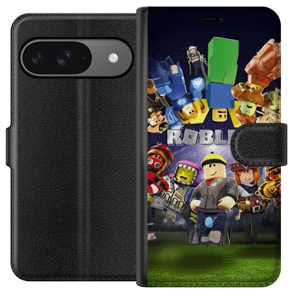 Google Pixel 9 Lompakkokotelo Roblox Maailma - Pelaamisseikkailu Lapsille ja Nuorille