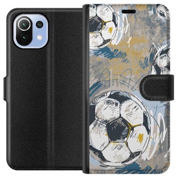 Xiaomi Mi 11 Lite Lommeboketui Fotball