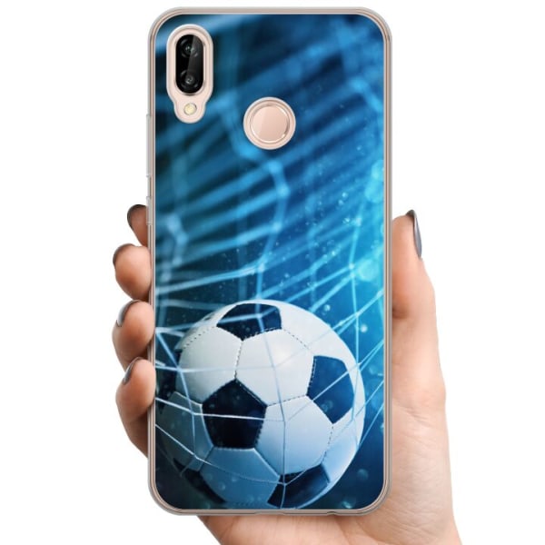 Huawei P20 lite TPU Mobildeksel Fotball