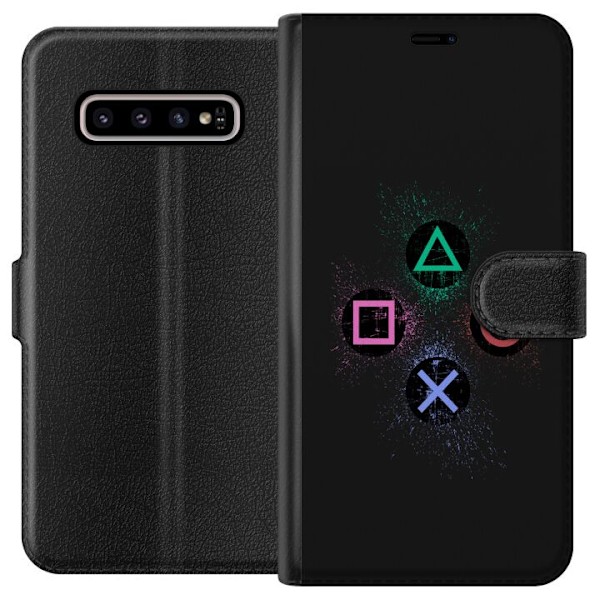 Samsung Galaxy S10+ Tegnebogsetui Spil