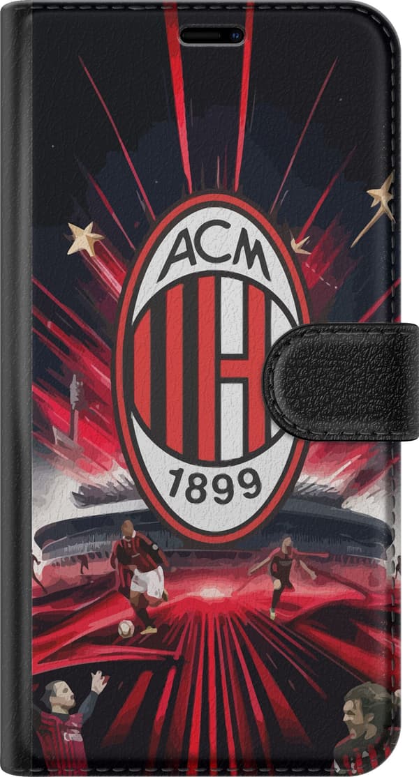Kompatibelt Plånboksfodral till Apple iPhone 11 AC Milan
