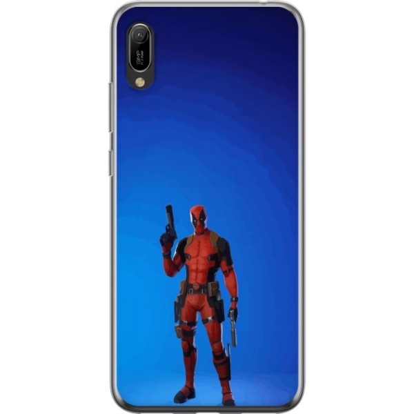 Huawei Y6 Pro (2019) Gennemsigtig cover Fortnite - Spider-Man