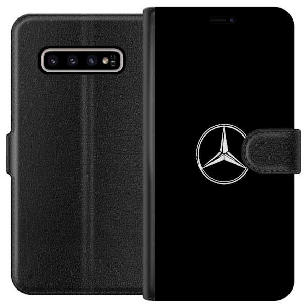 Samsung Galaxy S10+ Tegnebogsetui Mercedes-Benz