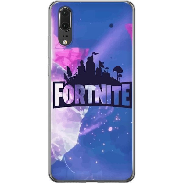 Huawei P20 Läpinäkyvä kuori Fortnite