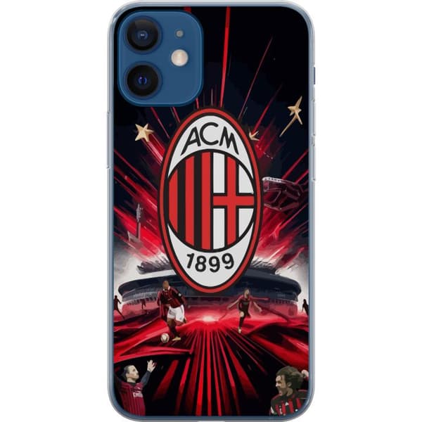 Kompatibel Mobilcover til Apple iPhone 12 mini AC Milan