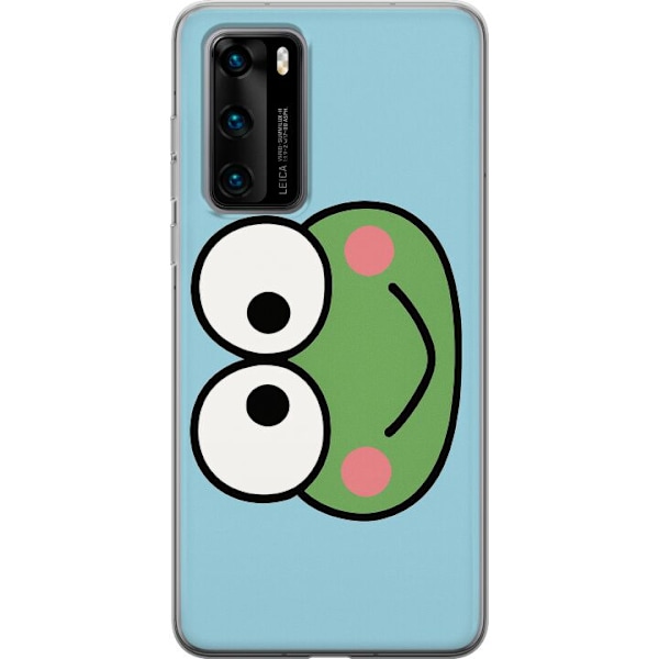 Huawei P40 Genomskinligt Skal Keroppi Smile