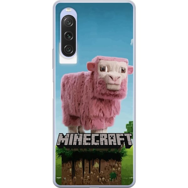 Sony Xperia 10 V Gennemsigtig cover A Minecraft Movie