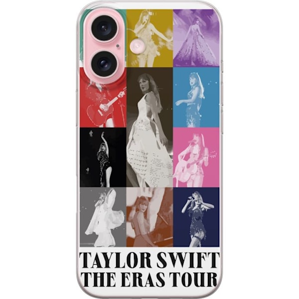 Apple iPhone 16 Läpinäkyvä kuori Taylor Swift