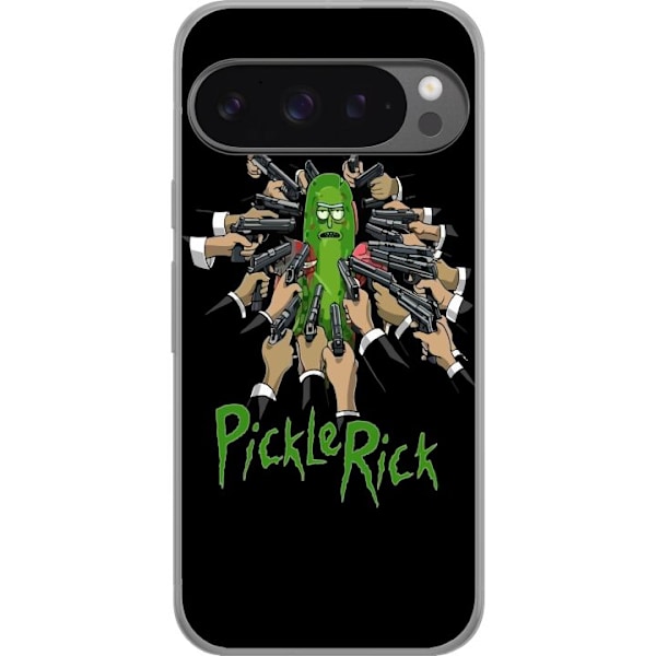 Google Pixel 9 Pro XL Läpinäkyvä kuori Pickle Rick