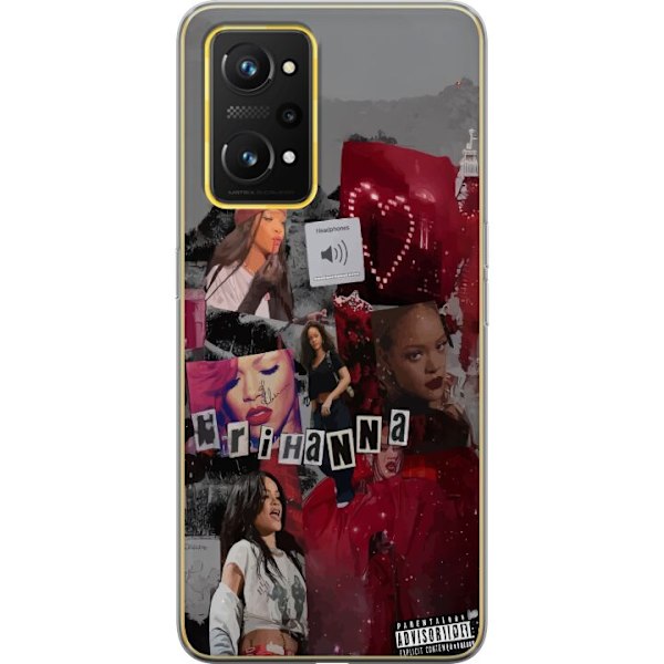 Realme GT Neo 3T Gennemsigtig cover Rihanna – Iconic Fashion