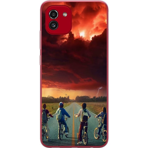 Samsung Galaxy A03 Gennemsigtig cover Stranger Things
