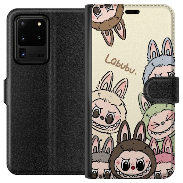 Samsung Galaxy S20 Ultra Plånboksfodral Labubu Pastel Collection