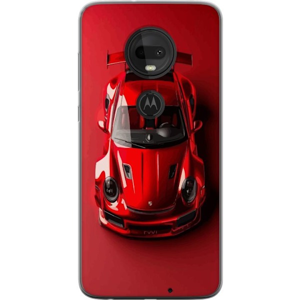 Motorola Moto G7 Genomskinligt Skal Porsche