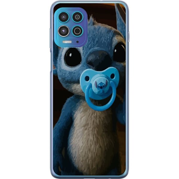Motorola Moto G100 Läpinäkyvä kuori Stitch & Napp - vauvateema söpöllä hahmolla