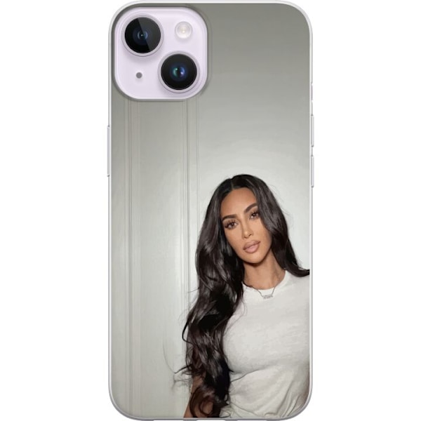 Apple iPhone 15 Plus Läpinäkyvä kuori Kim Kardashian – Ic