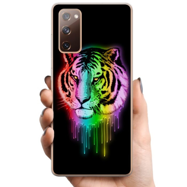 Samsung Galaxy S20 FE TPU Mobilcover Tiger