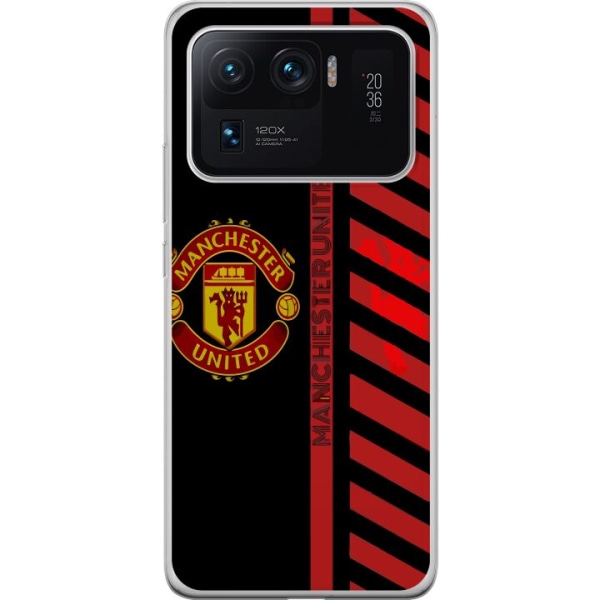 Xiaomi Mi 11 Ultra Gennemsigtig cover Manchester United