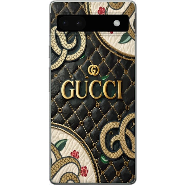 Google Pixel 6a Genomskinligt Skal Gucci