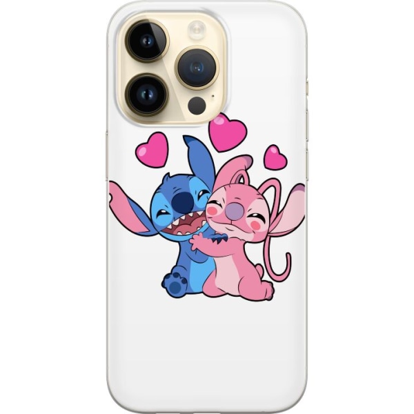 Apple iPhone 15 Pro Läpinäkyvä kuori Lilo & Stitch