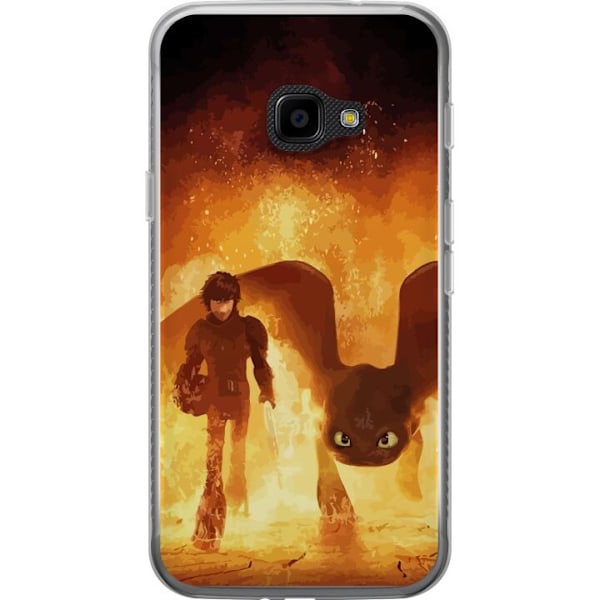 Samsung Galaxy Xcover 4 Läpinäkyvä kuori Loikkakouluttaja