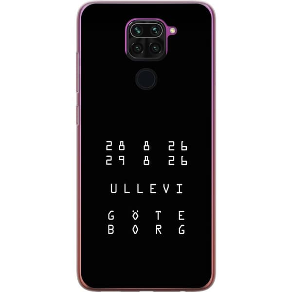Kompatibelt Mobilskal till Xiaomi Redmi Note 9 Ullevi Göteborg 2026 vit