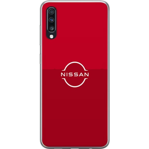 Samsung Galaxy A70 Genomskinligt Skal Nissan