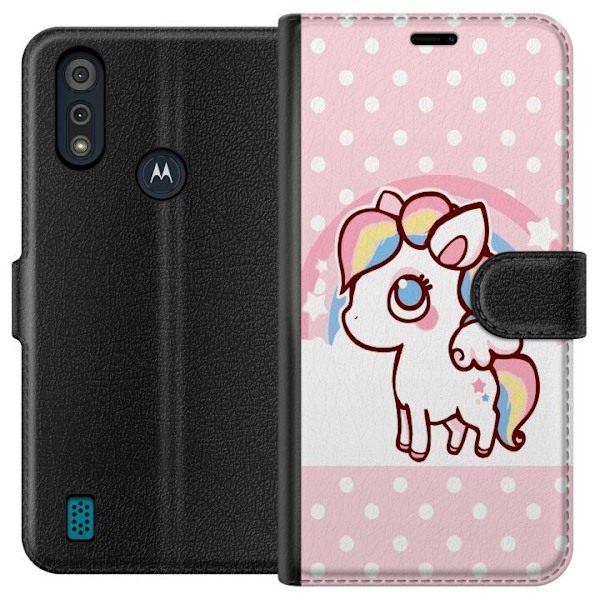 Motorola Moto E6i Tegnebogsetui Unicorn