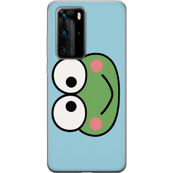 Huawei P40 Pro Gjennomsiktig deksel Keroppi Smile