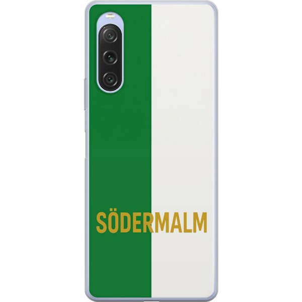 Sony Xperia 10 V Läpinäkyvä kuori Södermalm - jalkapallo