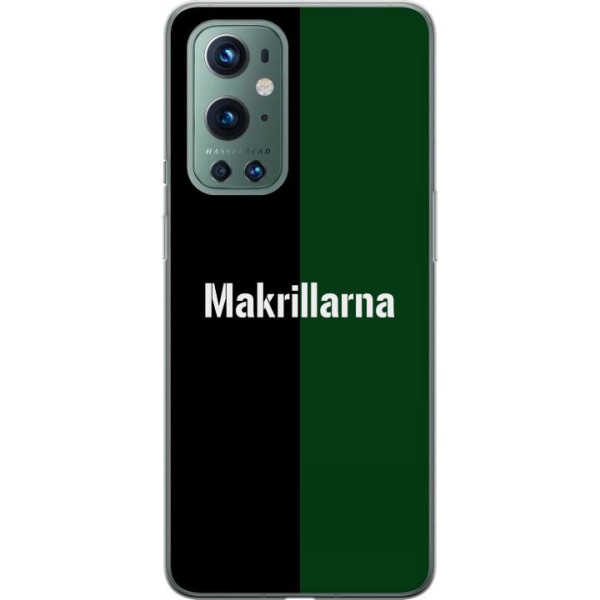 OnePlus 9 Pro Gennemsigtig cover Makrel Fodbold