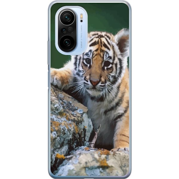 Xiaomi Mi 11i Gennemsigtig cover Tiger