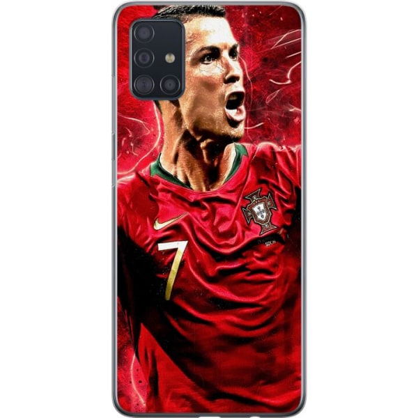 Samsung Galaxy A51 Gennemsigtig cover Ronaldo