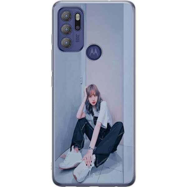 Motorola Moto G60S Läpinäkyvä kuori Lisa from Blackpink – K-pop Style Icon