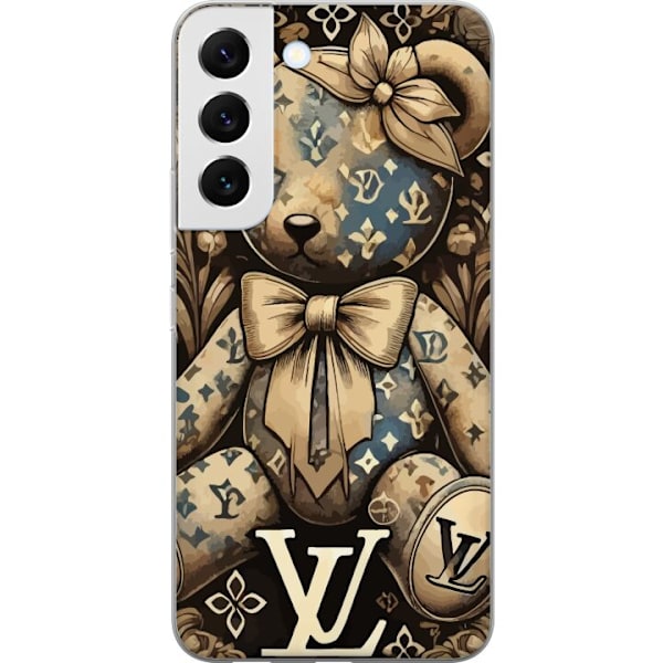 Samsung Galaxy S22 5G Gennemsigtig cover LV Teddy