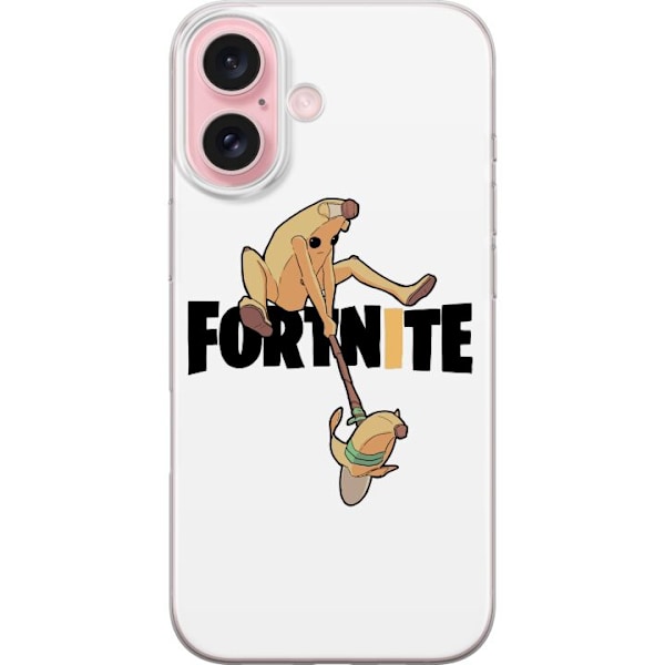 Apple iPhone 16 Gennemsigtig cover Fortnite