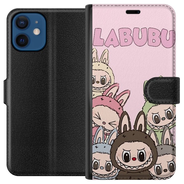 Apple iPhone 12 mini Lompakkokotelo Labubu Classics