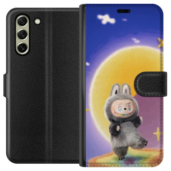 Samsung Galaxy S21 FE 5G Plånboksfodral Labubu Neon Pop – N
