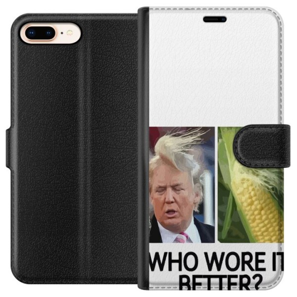 Apple iPhone 7 Plus Plånboksfodral Trump