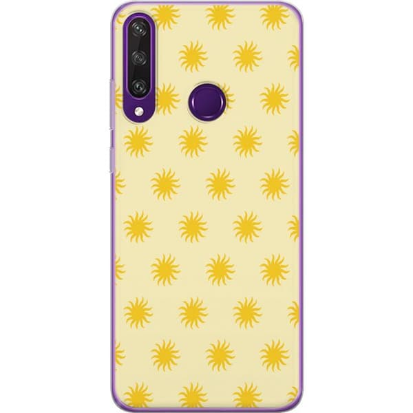 Kompatibelt Mobildeksel til Huawei Y6p Gule soler gul