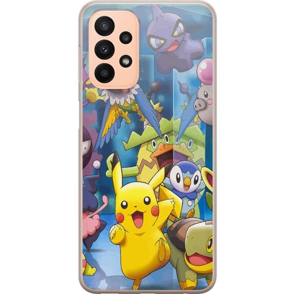 Kompatibelt Mobildeksel til Samsung Galaxy A23 Pokemon
