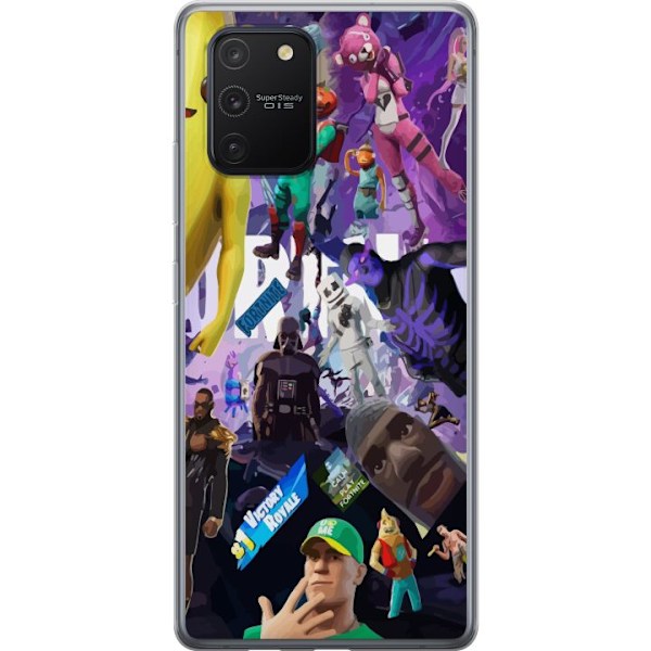 Samsung Galaxy S10 Lite Gennemsigtig cover Fortnite