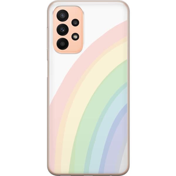 Kompatibelt Mobildeksel til Samsung Galaxy A23 Regnbuen