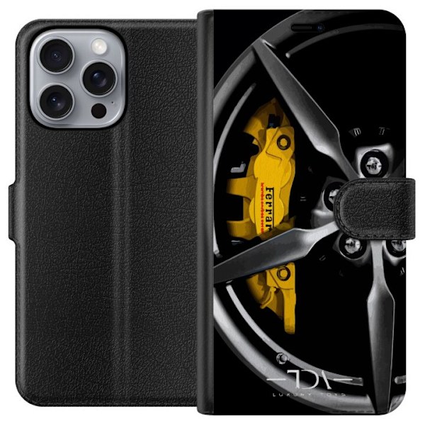 Apple iPhone 16 Pro Max Lompakkokotelo Ferrari auto