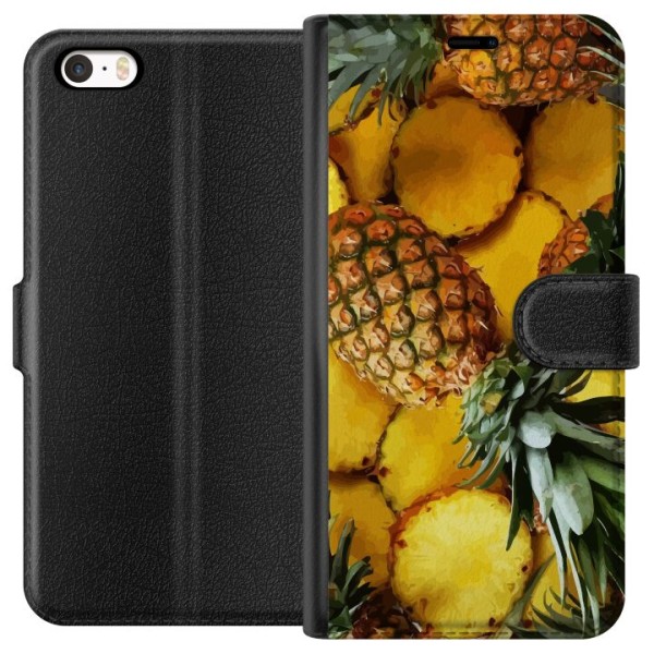 Apple iPhone 5s Plånboksfodral Tropisk Frukt