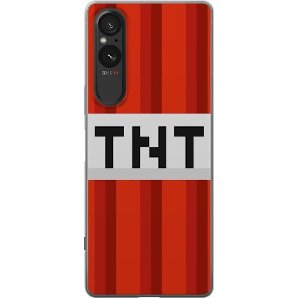 Sony Xperia 10 VI Genomskinligt Skal Minecraft TNT