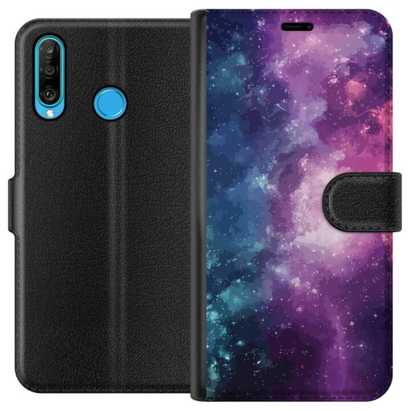 Huawei P30 lite Lompakkokotelo Nebula