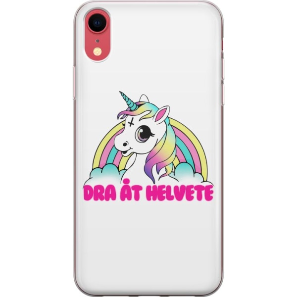 Apple iPhone XR Cover / Mobilcover - Unicorn