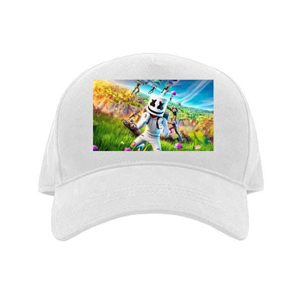 Caps for Voksen | Klassisk Justerbar Caps Fortnite hvit Voksen