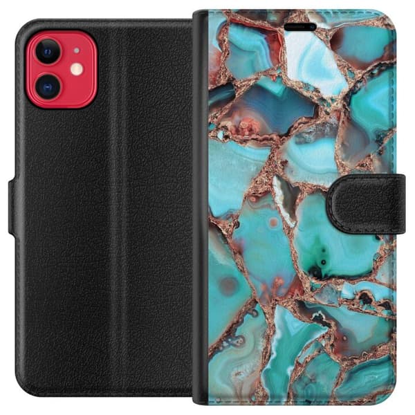 Kompatibel Tegnebogsetui til Apple iPhone 11 Santorini