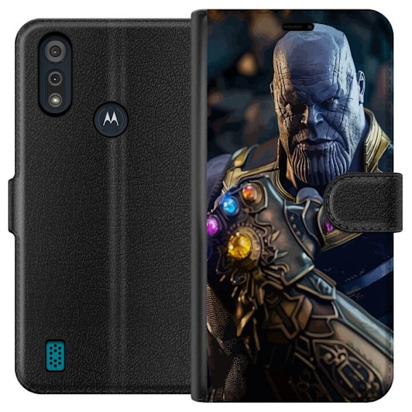 Motorola Moto E6i Lompakkokotelo Thanos Marvel